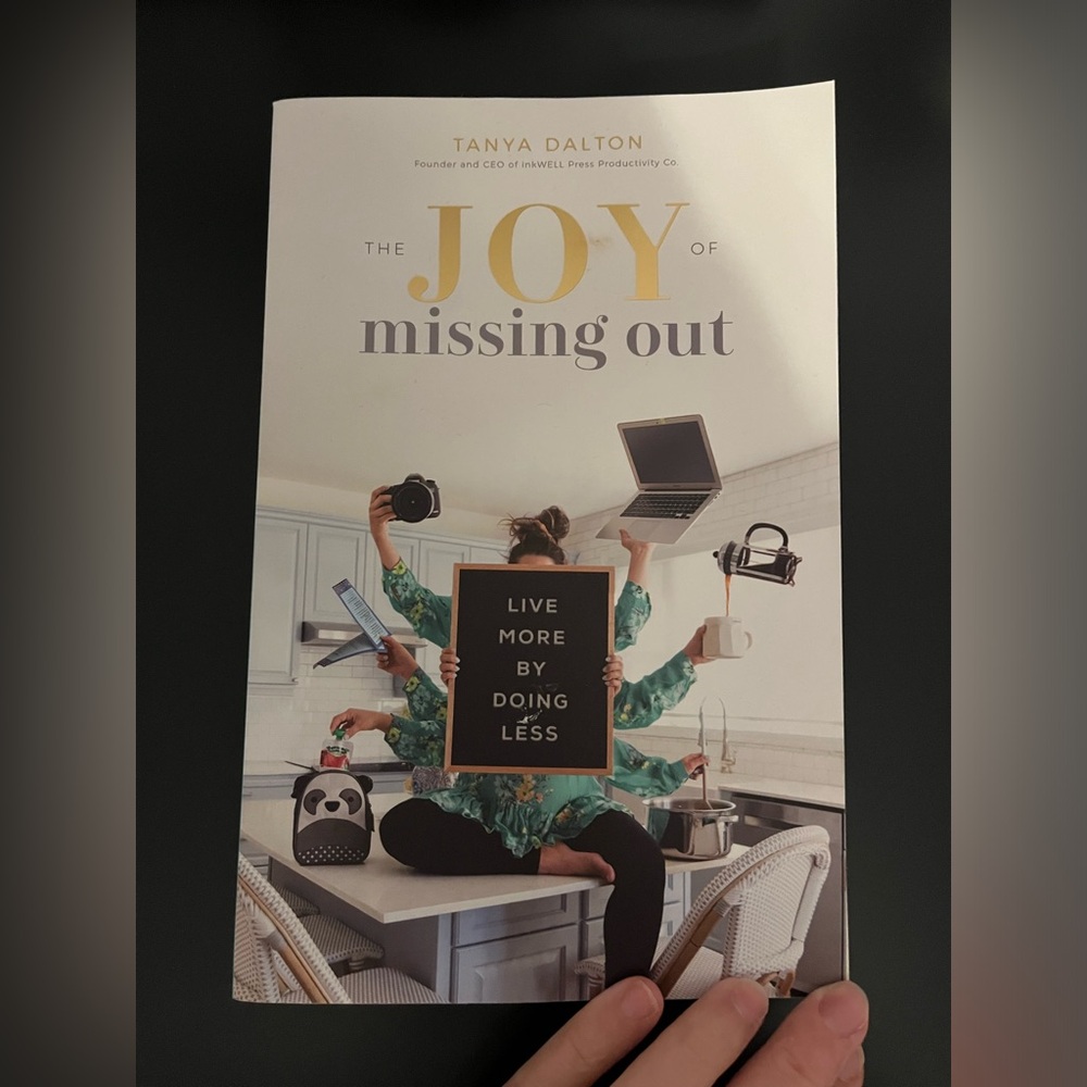 The Joy of Missing Out Book